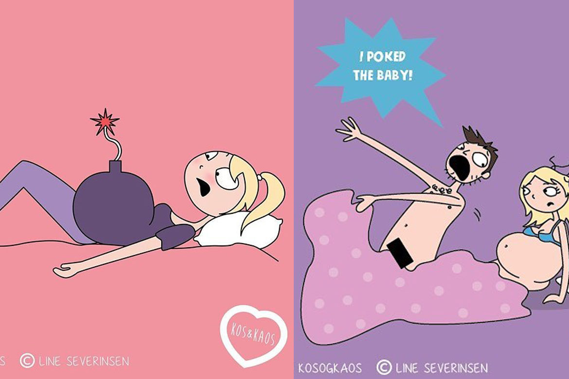 Cartoonist Captures What It S Really Like To Be Pregnant The Natural