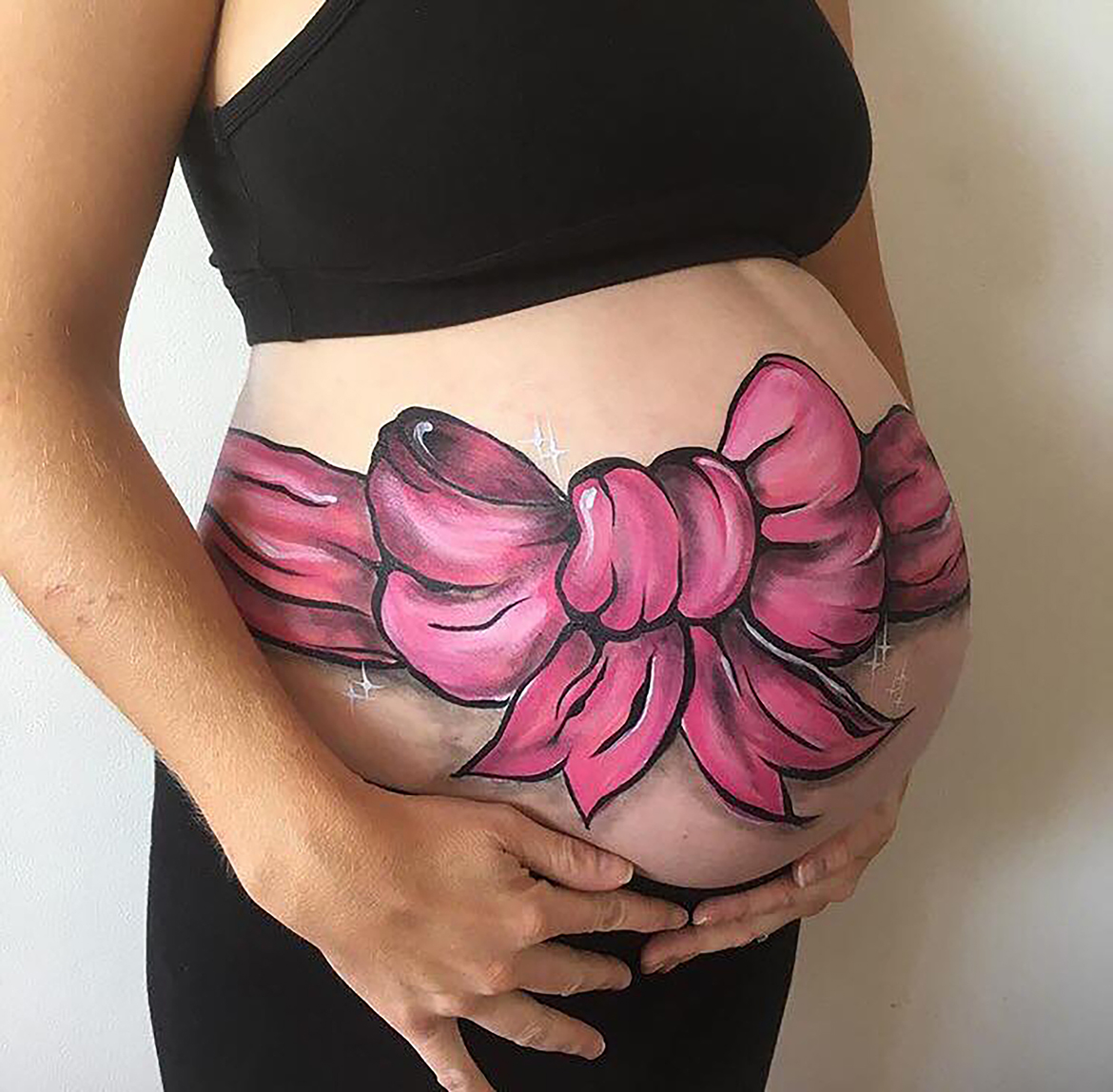 Get Your Bump Out: Pregnant Belly Painting - The Natural Parent Magazine