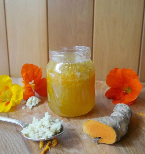Turmeric honey ginger paste a natural antibiotic The Natural Parent