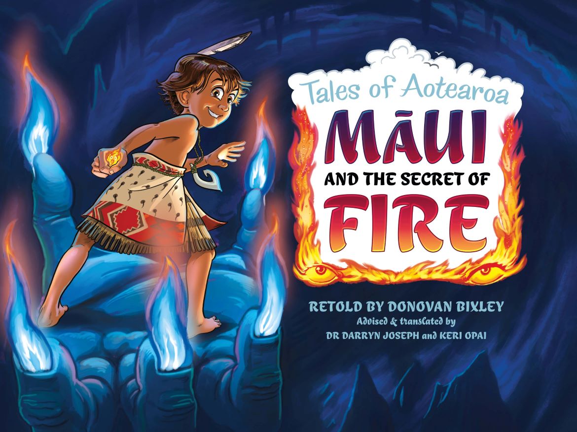 Beautiful New Children's Book Maui and the Secret of Fire The